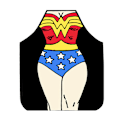 Miniatyrbild 2 av 5: Kök Unisex Förkläde Vuxna Superhjälte Wonder Woman