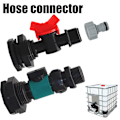 Miniatyrbillede 2 af 4: 3/4'' S60x6 IBC Vandtank 1000L Ton Spand Omskifter Tilslutning Havekobling B