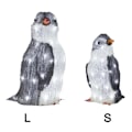 Miniatyrbild 4 av 5: Jul Pingvin LED Ljusdekoration Inomhus Utomhus Figur Acrylic L 3pcs