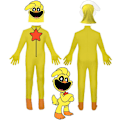 Pikkukuva 1 / 3: Lasten Poppy Playtime -asu, haalari, esiintymisasu, naamiaisasu Yellow 140cm
