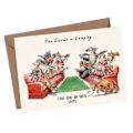 Miniatyrbilde 5 av 5: Tolv dager med julekortsett 12 dager Sære Morsomme Kort Nedtelling Julegave 12PCS