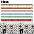 Pikkukuva 2 / 5: 50 KPL Mosaiikki Seinälaatta Tarrat DIY Vedenpitävä Tarra Tapetti D 50PCS