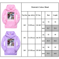 Miniatyrbilde 3 av 3: Taylor Swift The Eras Tour Trykket Hettegenser Høst Og Vinter Casual Barnegenser Grey 140cm