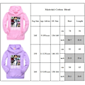 Miniatyrbilde 3 av 3: Taylor Swift The Eras Tour Trykket Hettegenser Høst Og Vinter Casual Barnegenser Pink 140cm