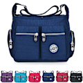 Miniatyrbild 4 av 5: Damväskor Messenger Cross Body Väskor Axelväska Semester Resväska Handväskor Black