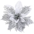 Miniatyrbild 1 av 5: 10 st konstgjorda julblommor dekor julgransprydnad B