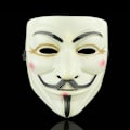 Miniatyrbild 5 av 5: V för Vendetta Halloween-masker för festkläder Black+Eyeliner
