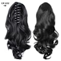 Miniatyrbilde 2 av 5: Messy Bun Hårdel Hårforlengelse Hestehale parykker 40cm6A#