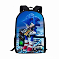 Miniatyrbild 1 av 5: Sonic Ryggsäck Pojkar Flickor Skolväska Resa Axelväska #4