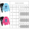 Miniatyrbild 3 av 3: Pojkar Flickor Lilo och Stitch Hoodies Tracksuits Toppar+Joggingbyxor Rose red 140cm