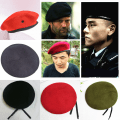 Miniatyrbild 2 av 3: Herrar Armé Militär Soldat Uniform Keps Justerbar Utomhus Black - Wool