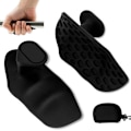 Miniatyrbild 1 av 5: Crosstraining Handskydd Handgrepp Gymhandskar Styrketränare Silikonhandflata Black