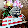 Miniatyrbild 4 av 5: Fuck Around and Find Out Trädgårdsskylt, FAFO Övervakningsskylt 2:a Tillägget Skyddad Av Trädgårdsskylt, Utomhussäkerhetsskylt, Hemsäkerhetsskylt