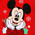Miniatyrbild 4 av 5: Pojkar Flickor Julpyjamas Nattkläder Mickey Set Red 120