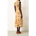 Miniatyrbillede 5 af 5: MATCHMAKER FLUTTER MIDI KJOLE Yellow M