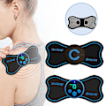 Miniatyrbild 3 av 5: Bärbar Mini Nackmassager Cervical Stimulator Smärtlindring Present Digital display rechargeable
