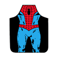 Miniatyrbild 5 av 5: Kök Unisex Förkläde Vuxna Superhjälte Sipderman