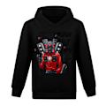 Miniatyrbild 1 av 3: Pojkar Flickor Casual Hoodie Skibidi toalett Långärmade Toppar Gåva black 130cm