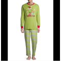 Miniatyrbild 2 av 3: Jul Familj Matchande Pyjamas Set Grinchen Nattkläder Dad XL