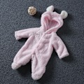Miniatyrbild 3 av 5: Nyfödd Spädbarn Baby Pojke Flicka Djur Romper white