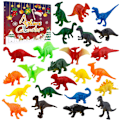 Miniatyrbillede 1 af 3: Julekalender 24 Dages Nedtælling Dinosaur Blind Box Børnelegetøj Gave