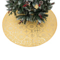 Miniatyrbild 2 av 4: Julgransmatta Kudde Julgransprydnader Semesterfest Dekoration gold