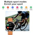 Miniatyrbild 3 av 5: Smartwatch Vattentät Smartwatch Bluetooth iPhone Samsung C