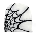 Miniatyrbild 1 av 2: Hatt för män i spindelnätsmönster, stickad, vinter, utomhus, present A