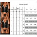 Miniatyrbild 2 av 2: Kvinnor Babydoll Sexiga Underkläder Nattlinne Sovkläder Underkläder black L