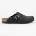 Miniatyrbillede 1 af 6: Bløde Fodseng Træsko Unisex Slip-On Fritidssko Black 43