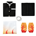 Miniatyrbild 5 av 5: Rengku rollspelsdräkt animationsuniform kimono kostym XL