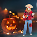 Miniatyrbilde 1 av 3: Halloween-dekorasjoner HSkeletons Ornament Juledekorasjon red