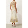 Miniatyrbillede 4 af 5: HARMONY FLUTTER KJOLE Yellow XL