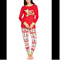 Miniatyrbild 2 av 3: Jul Familj Matchande Pyjamas Set Grinchen Nattkläder mom 2XL