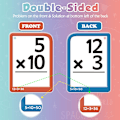 Miniatyrbillede 2 af 5: Torlam Matematik Flash Cards + Matematik Tavle, Multiplikation Flash Card Gangetabel, Division, Addition, Subtraktion Matematik Spil Legetøj til Børn