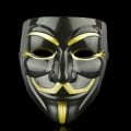 Miniatyrbilde 4 av 5: V for Vendetta Halloween Party Masker White