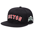 Miniatyrbild 1 av 5: Boston Red Sox Monterad cap Clean Up Män Kvinnor Broderade hattar med platt brätte Black