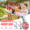 Miniatyrbild 9 av 10: Elektrisk Vattenleksak Automatisk Vattenblåsare Leksaker För Barn Sommar Pojkar Flickor Vattenkrig Leksaker Barnpresent Pink clip version