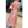 Miniatyrbillede 4 af 5: MATCHMAKER FLUTTER MIDI KJOLE Pink XL