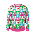 Miniatyrbillede 1 af 3: Jule Dame Pullover Frakke Sports Fritid Vinter Udendørs H