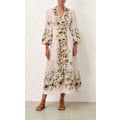 Miniatyrbillede 1 af 5: HALLIDAY PLUNGE MIDI KJOLE XL
