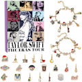 Miniatyrbillede 1 af 3: Julekalender Armbånd 2024 til Piger 24 Dage til Jul Nedtællingskalender DIY Taylor Swift Smykkefremstillingssæt Gaver B