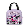 Miniatyrbild 1 av 5: Kuromi Barn Flickor Pojkar Bärbar Lunchväska Skola Kontor Mellanmål Mat Picknicklåda Förvaringspaket #1