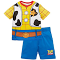 Miniatyrbild 1 av 3: Woody Pyjamas för Pojkar Flickor Barn 2-dels Set Kortärmad Tryckt Topp+ Shorts Tryckta Kläder Pyjamas & Vardagskläder Barnpresent #1 90cm