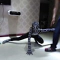 Pikkukuva 2 / 2: Lasten Miesten Pojat Venom Musta Hämähäkkimies Cosplay Puku Cool