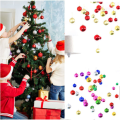 Miniatyrbild 5 av 6: 12 st Glitter Julgranskulor Julgransdekorationer Hängande Kulor rose red 12pcs