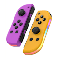 Miniatyrbild 1 av 10: Trådlöst par Joy-Con-kontroller för Nintendo Switch, höger och vänster, Gamepad Joypad Purple Yellow