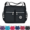 Miniatyrbild 2 av 5: Damväskor Messenger Cross Body Väskor Axelväska Semester Resväska Handväskor Black