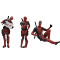 Pikkukuva 1 / 2: 3 KPL Deadpool Toimintahahmot Nuket Lelut Klassinen Hahmo B-3PCS