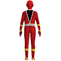 Miniatyrbillede 3 af 4: Børne Ridder Drage Team Jumpsuit Børn Halloween Karneval Gaver red 110cm